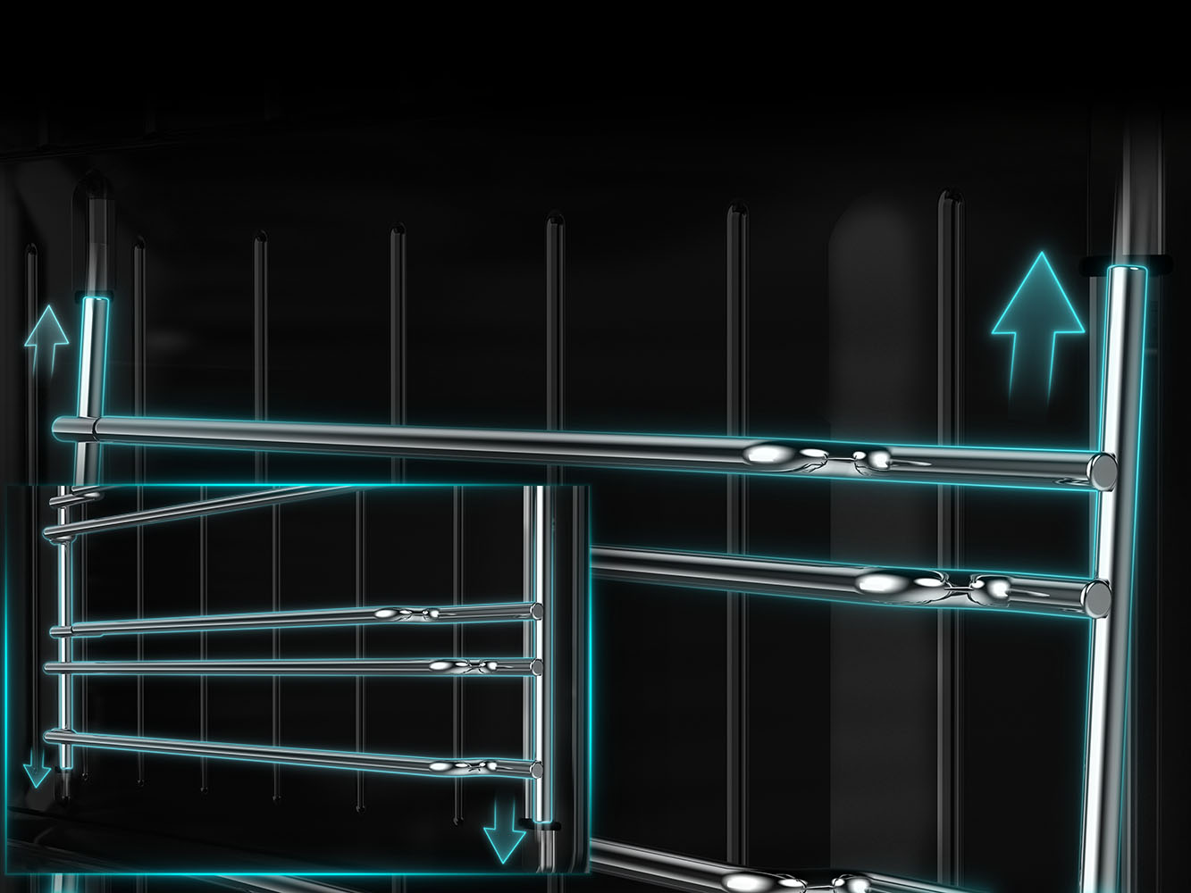 Kolay Çıkartılabilir Tel Raf